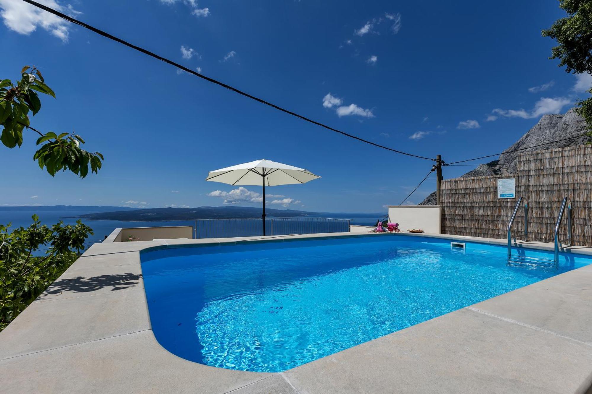 Holiday Home Marta With Heated Pool,Grill,Sea View Bast Esterno foto