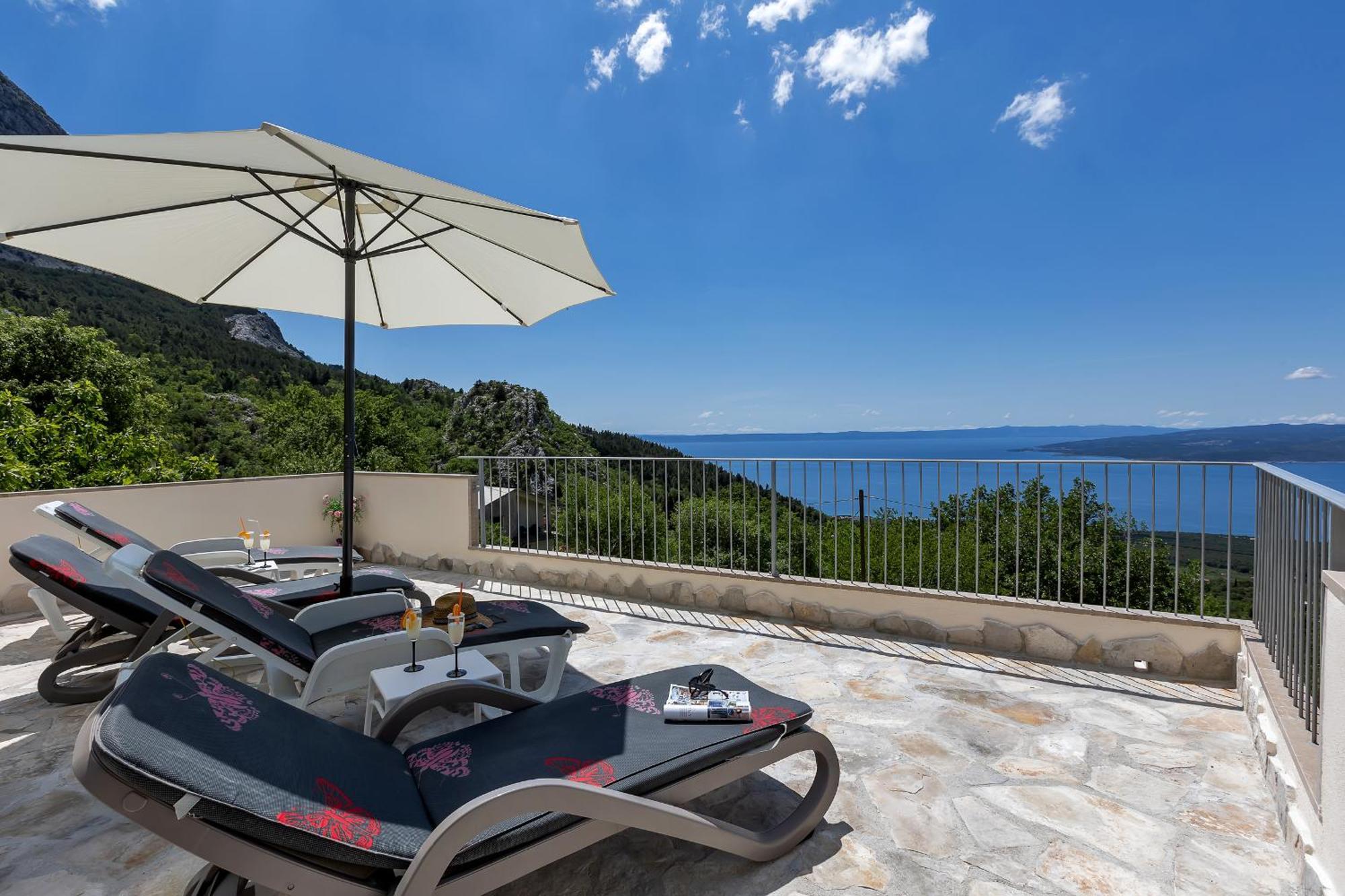 Holiday Home Marta With Heated Pool,Grill,Sea View Bast Esterno foto