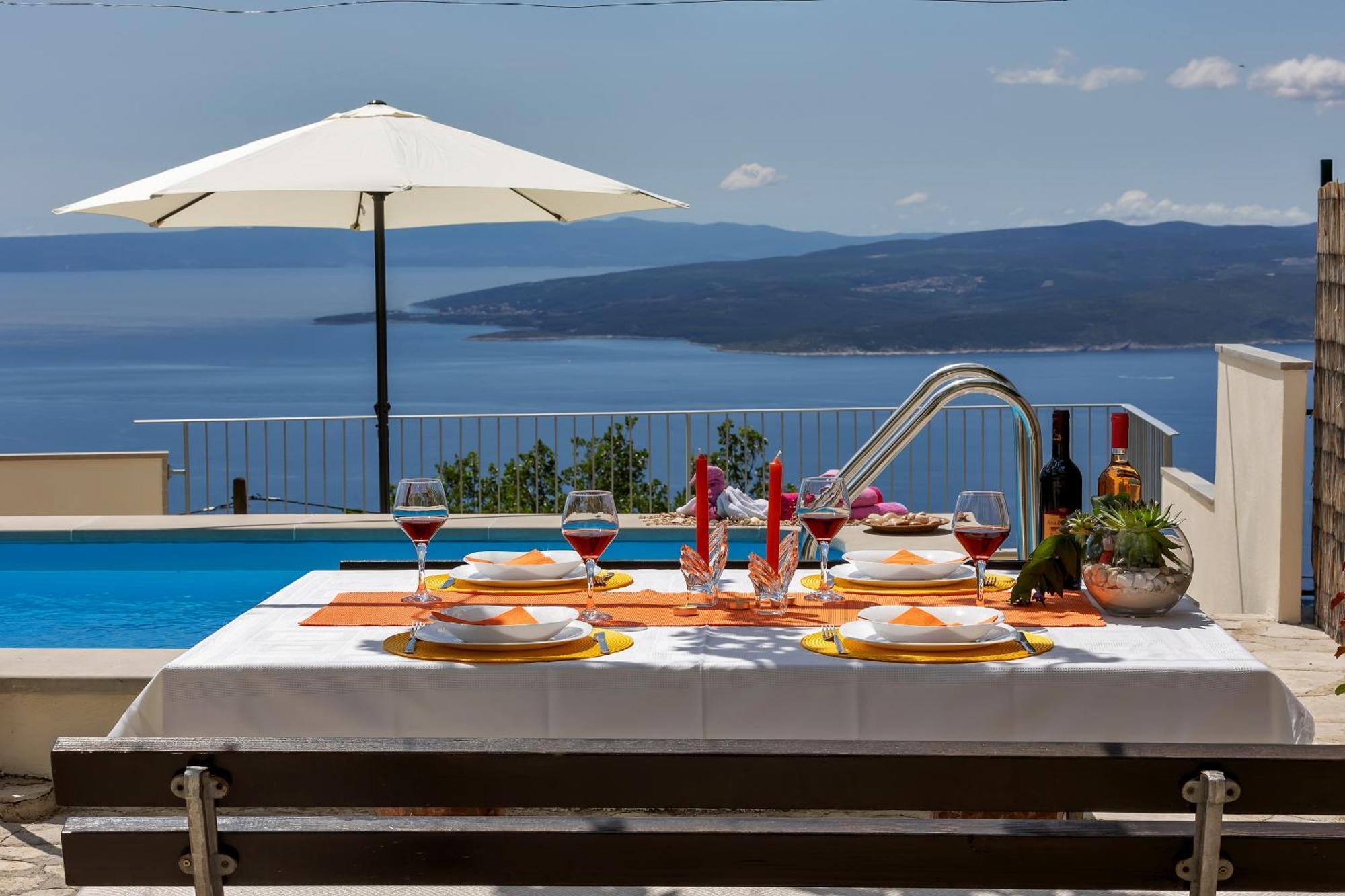 Holiday Home Marta With Heated Pool,Grill,Sea View Bast Esterno foto